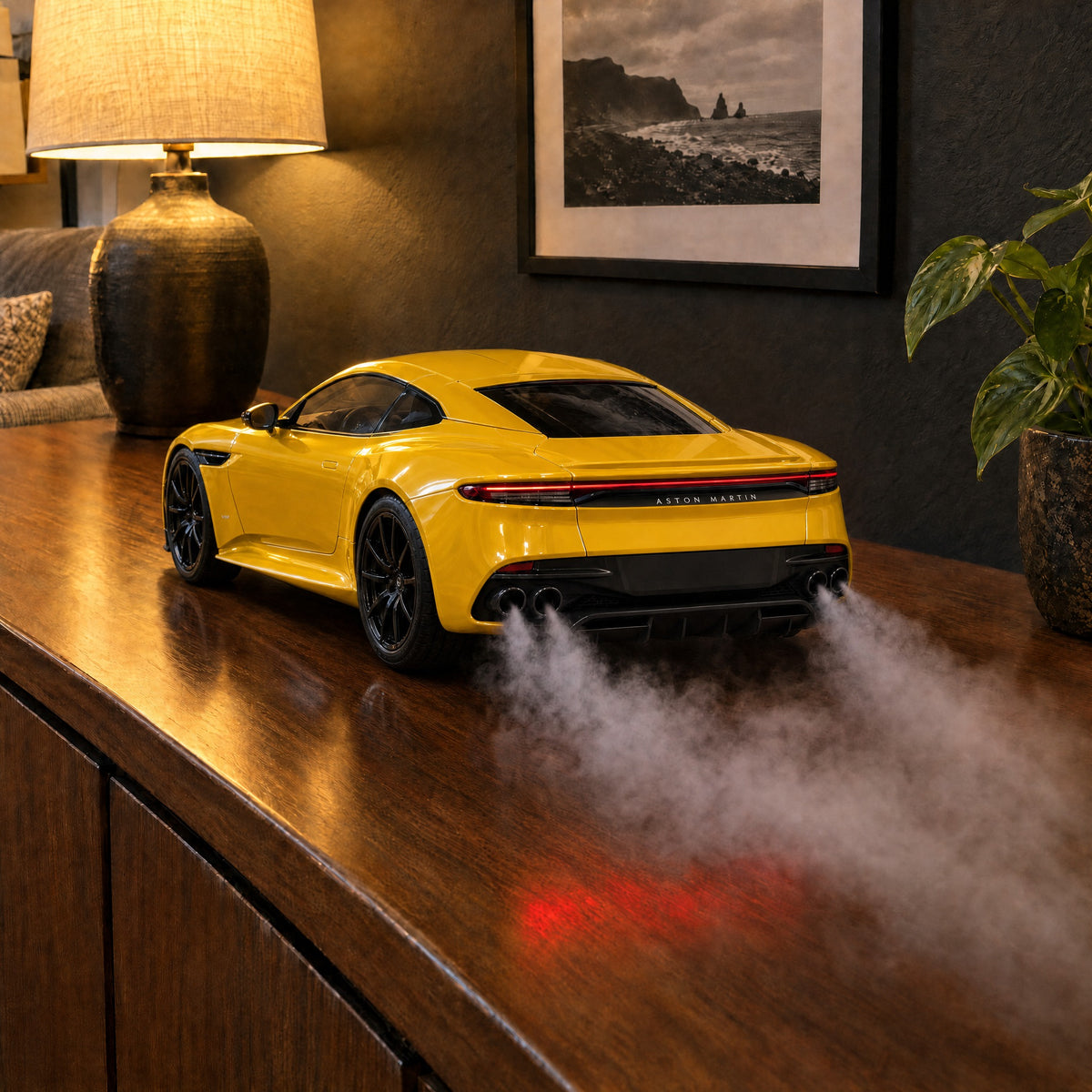VaporDrive Car Mist Humidifier - Aston Martin DBS / Yellow