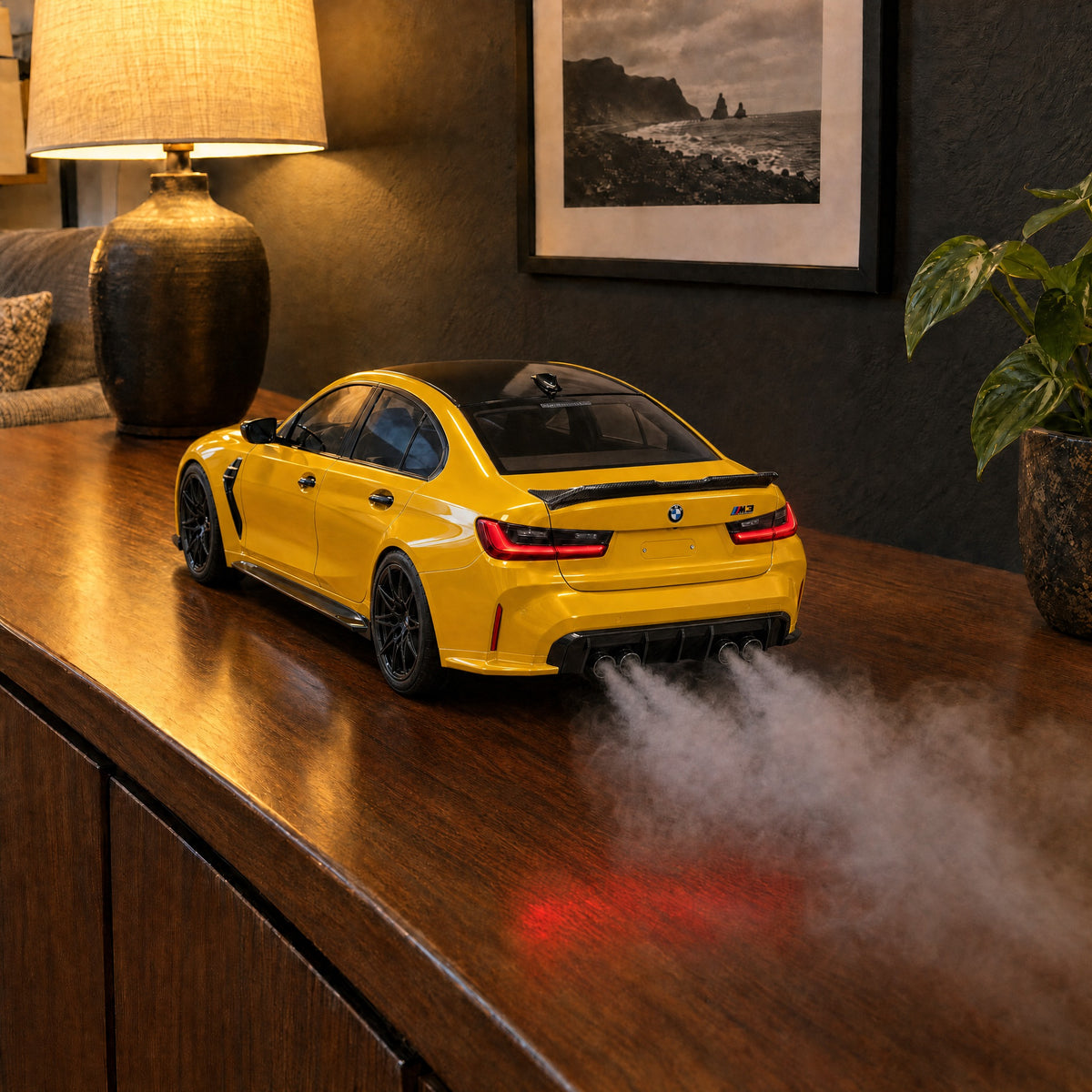 VaporDrive Car Mist Humidifier - BMW M3 / Yellow