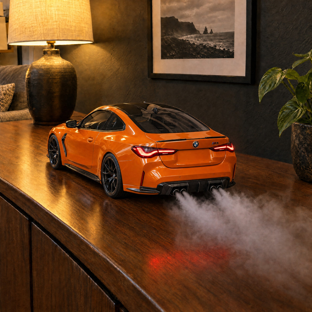 VaporDrive Car Mist Humidifier - BMW M4 / Orange