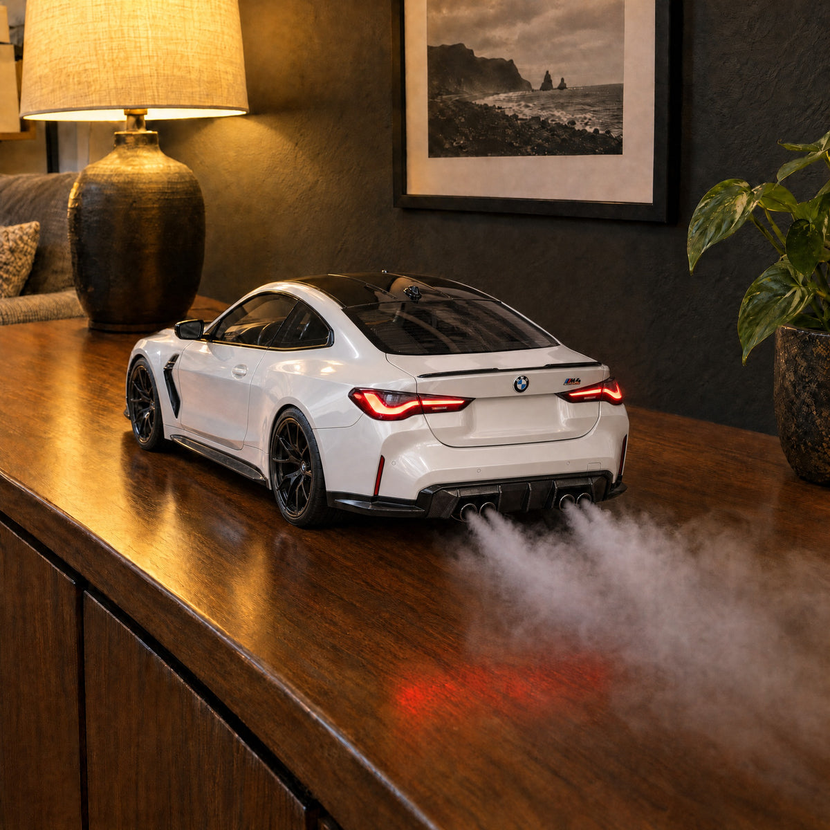 VaporDrive Car Mist Humidifier - BMW M4 / White
