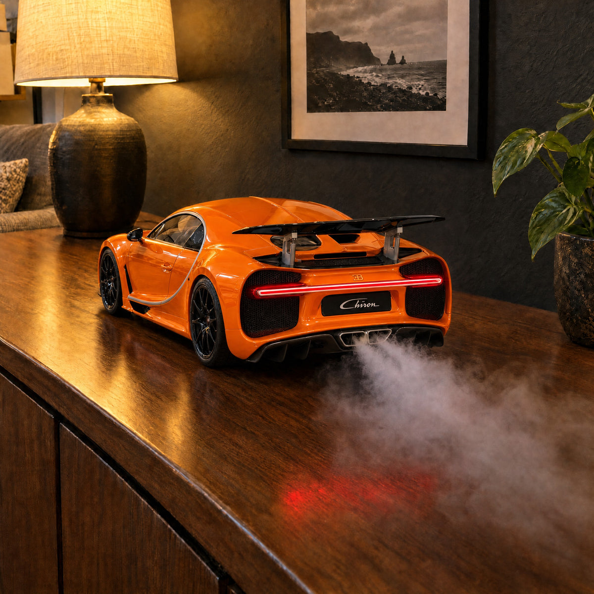 VaporDrive Car Mist Humidifier - Bugatti Chiron / Orange
