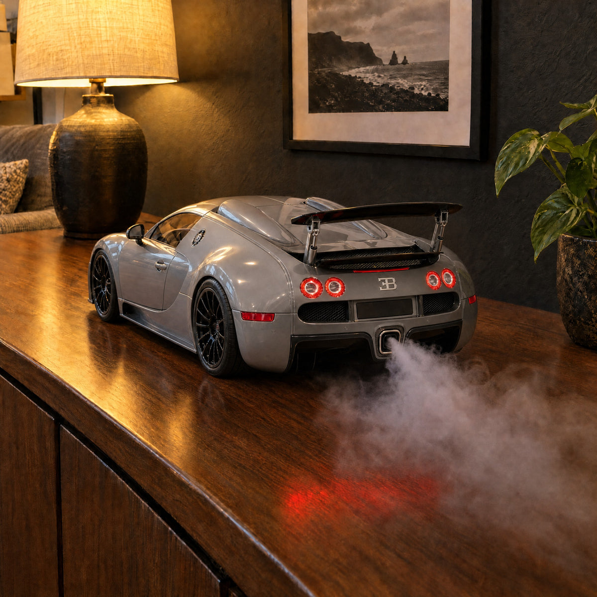 VaporDrive Car Mist Humidifier - Bugatti Veyron / Gray