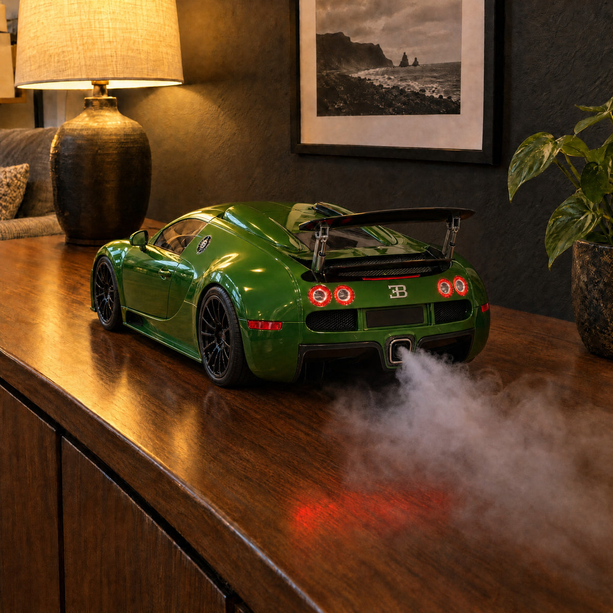 VaporDrive Car Mist Humidifier - Bugatti Veyron / Green