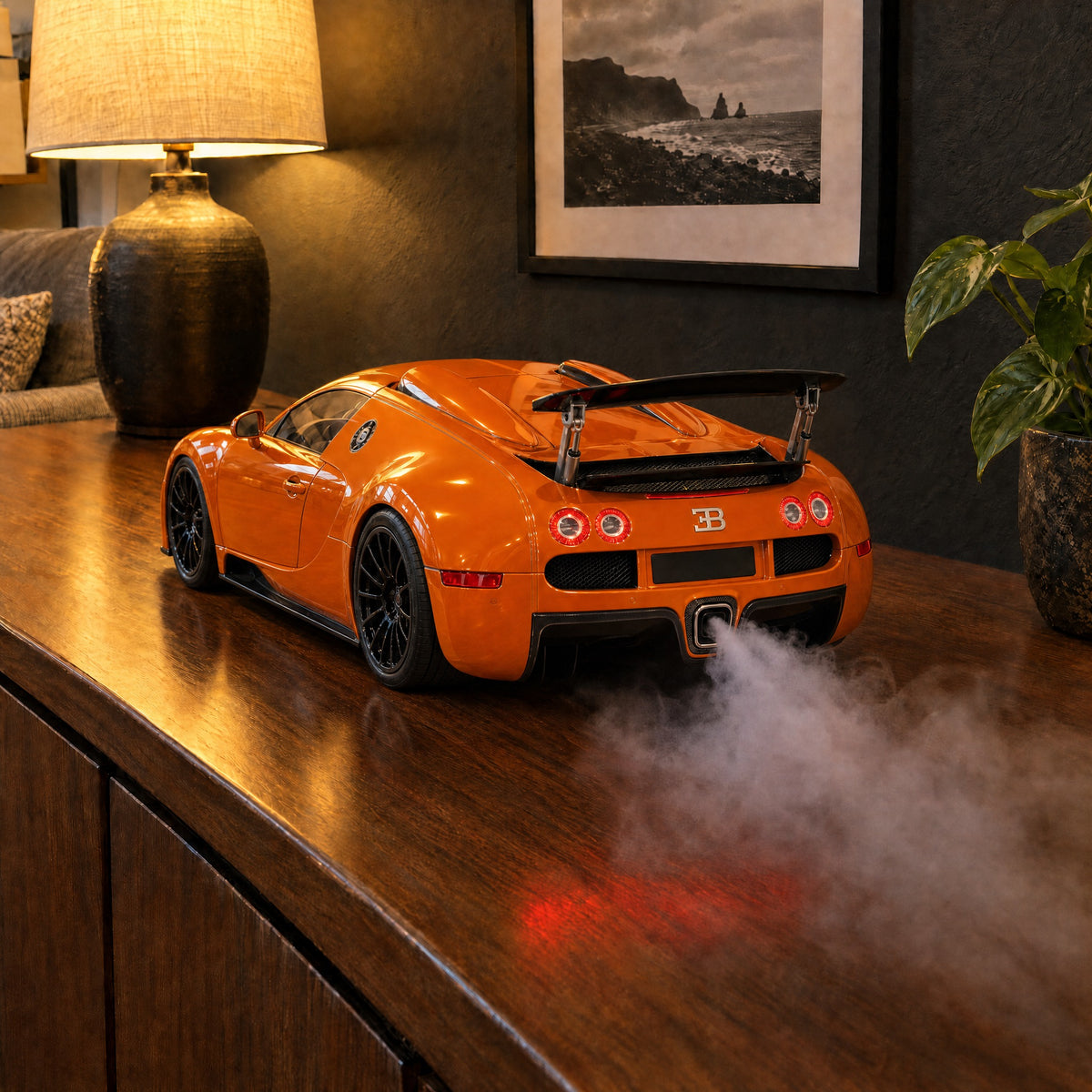 VaporDrive Car Mist Humidifier - Bugatti Veyron / Orange