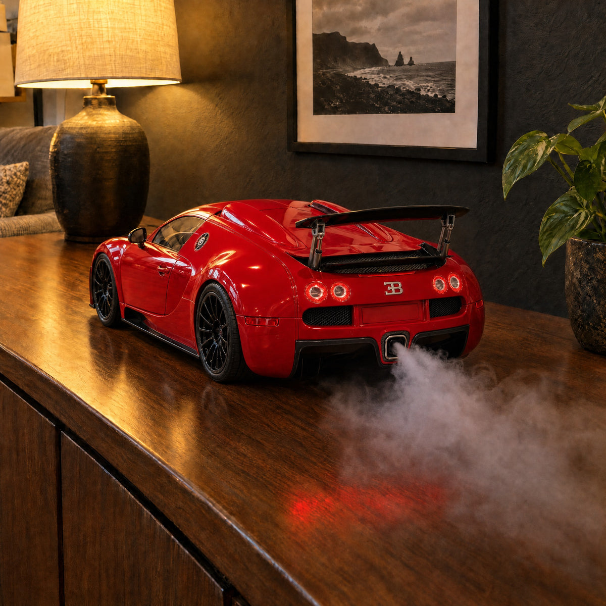 VaporDrive Car Mist Humidifier - Bugatti Veyron / Red