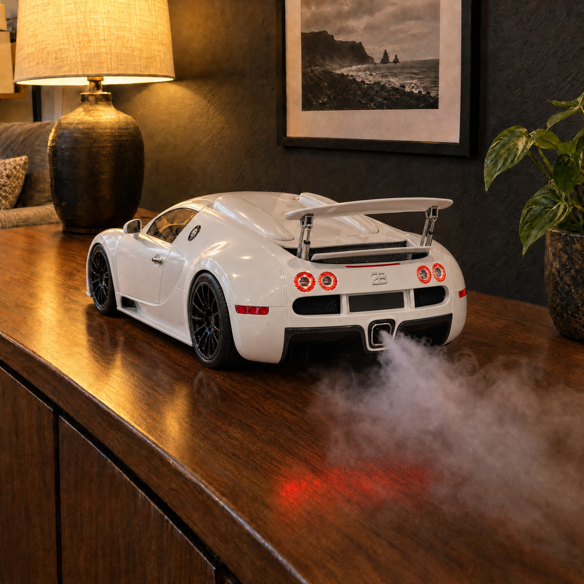 VaporDrive Car Mist Humidifier - Bugatti Veyron / White