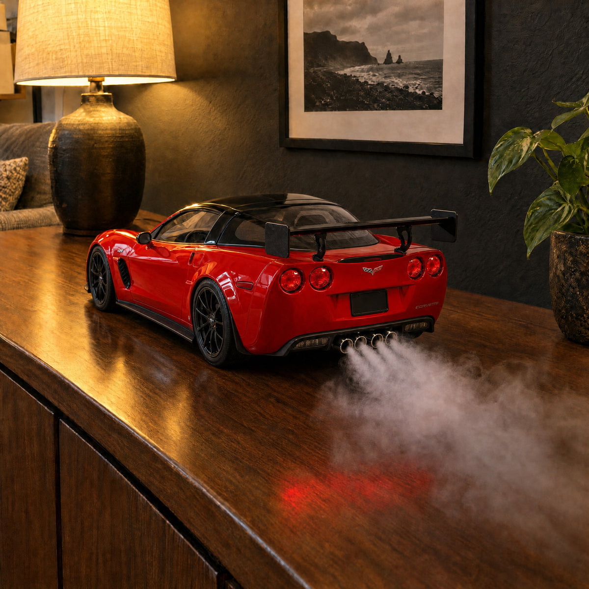 VaporDrive Car Mist Humidifier - Corvette C6 / Red