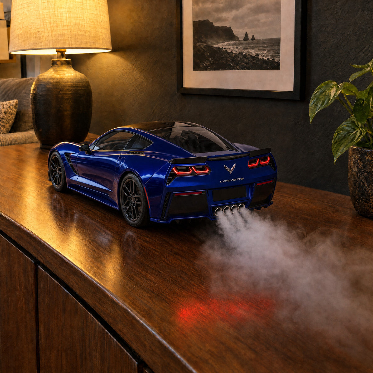 VaporDrive Car Mist Humidifier - Corvette C7 / Blue