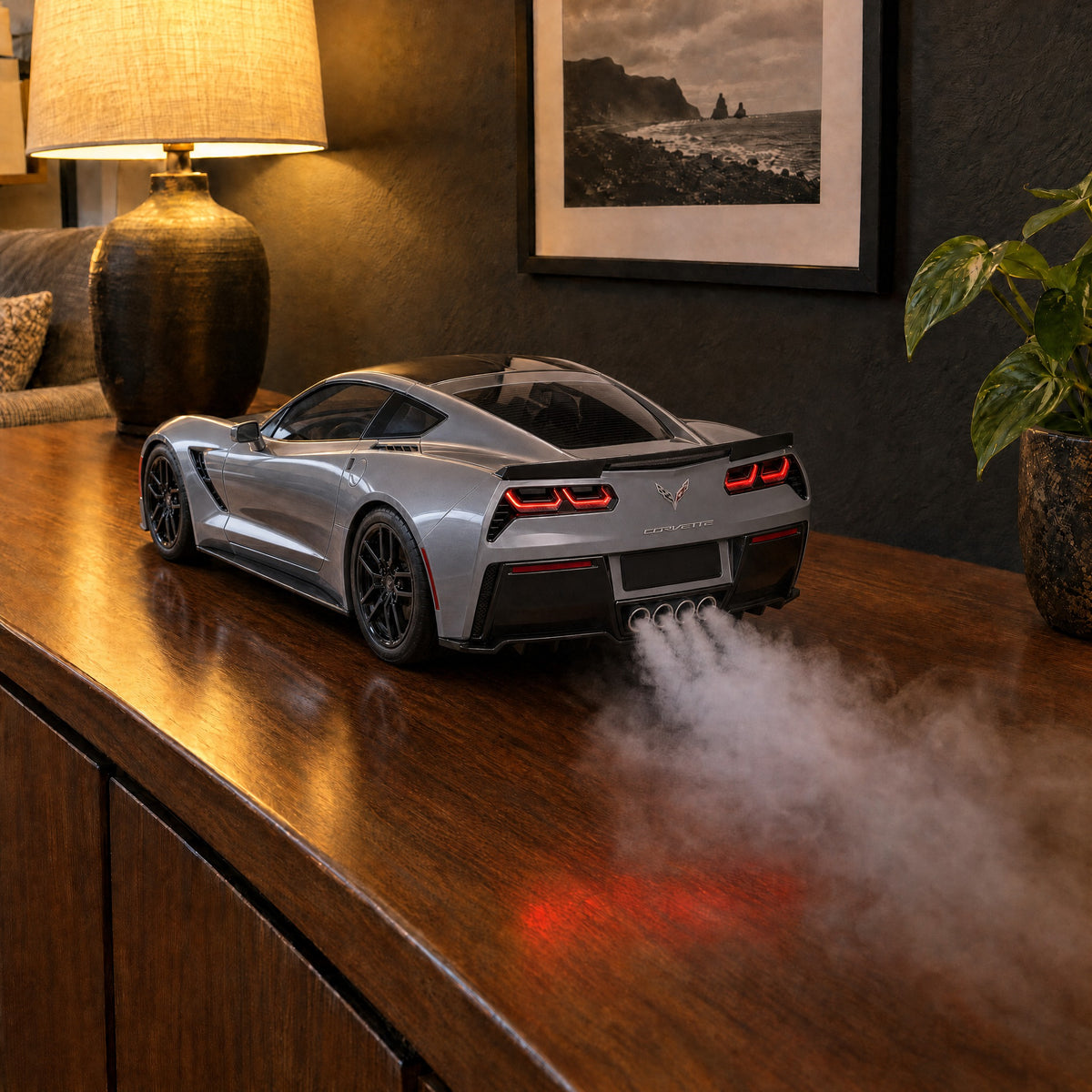 VaporDrive Car Mist Humidifier - Corvette C7 / Gray