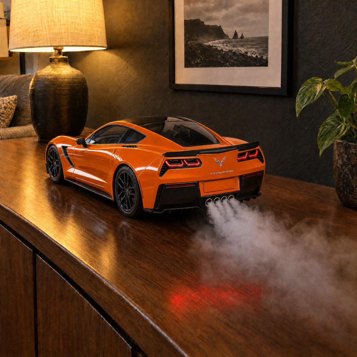 VaporDrive Car Mist Humidifier - Corvette C7 / Orange