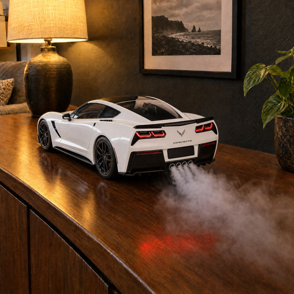VaporDrive Car Mist Humidifier - Corvette C7 / White