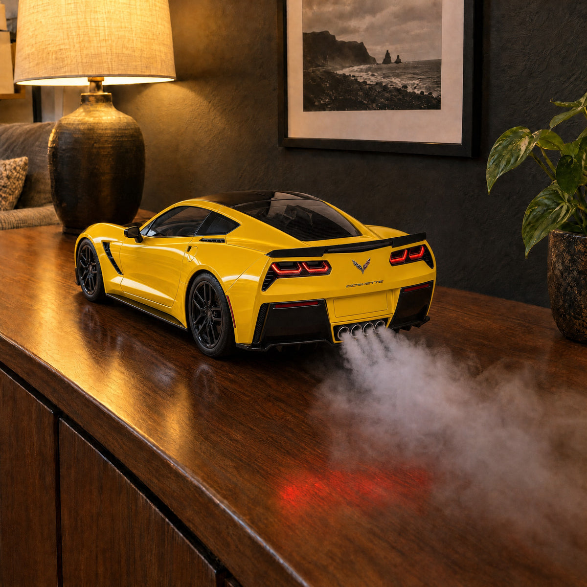 VaporDrive Car Mist Humidifier - Corvette C7 / Yellow