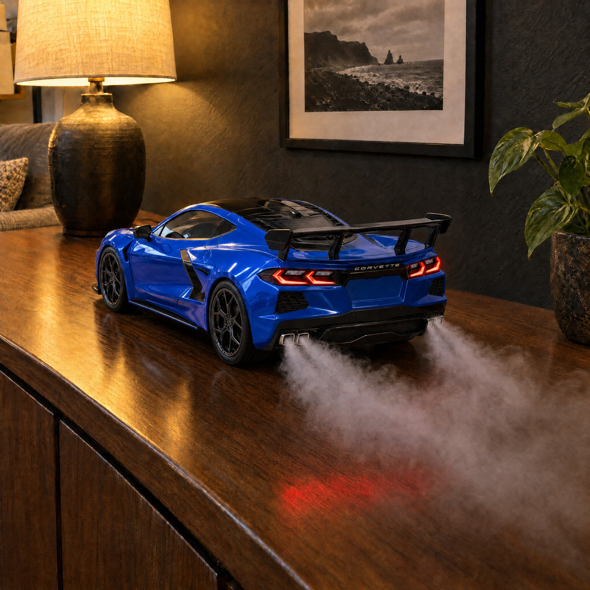 VaporDrive Car Mist Humidifier - Corvette C8 / Blue