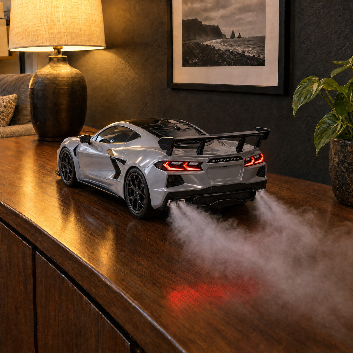 VaporDrive Car Mist Humidifier - Corvette C8 / Gray