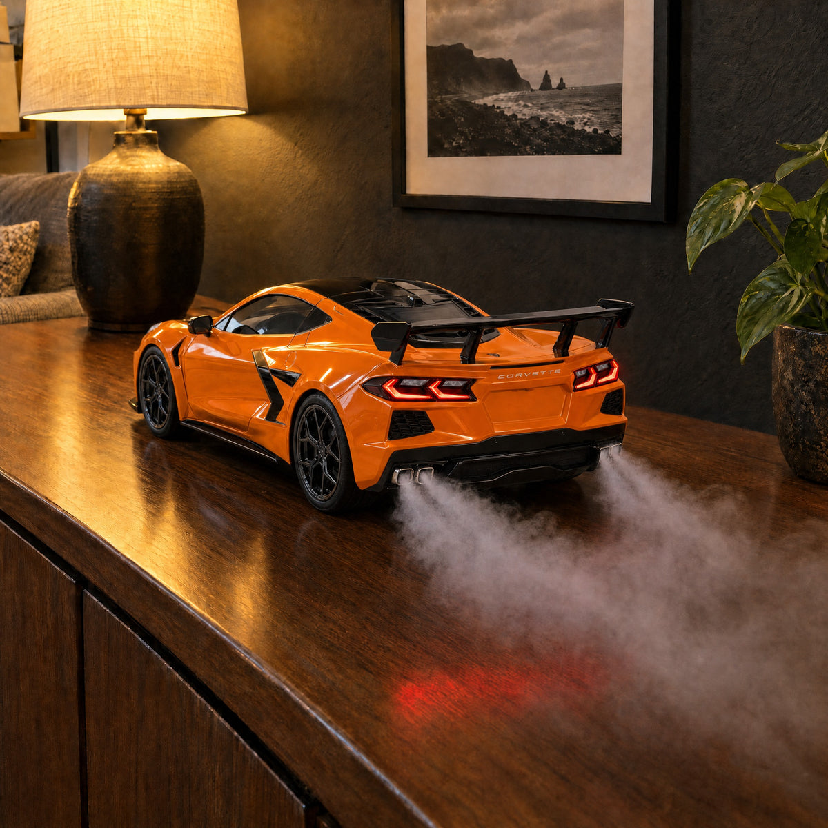 VaporDrive Car Mist Humidifier - Corvette C8 / Orange