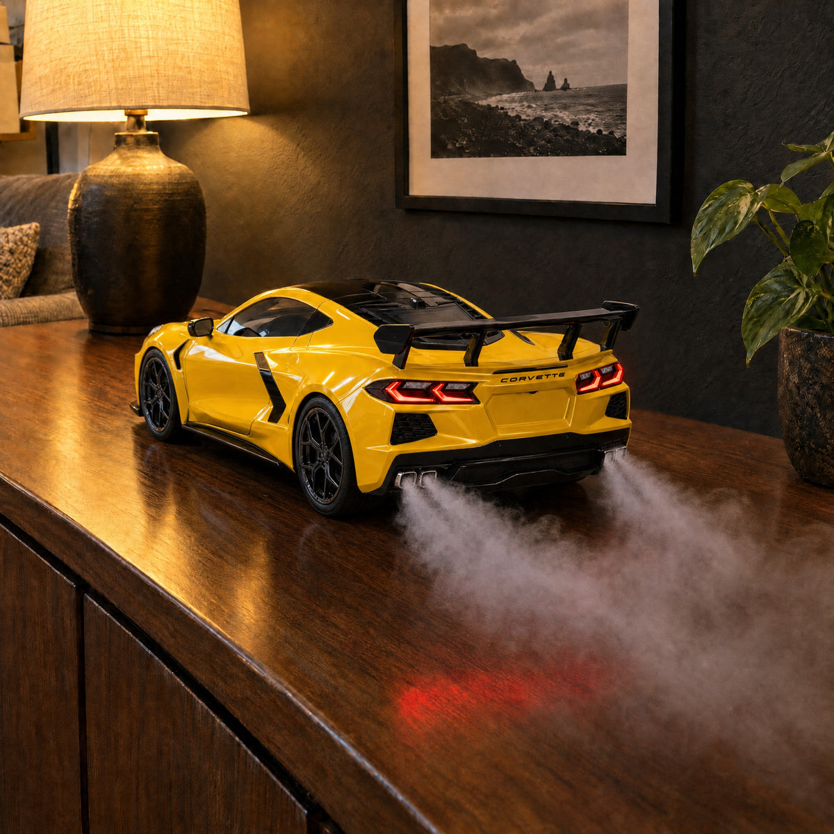 VaporDrive Car Mist Humidifier - Corvette C8 / Yellow