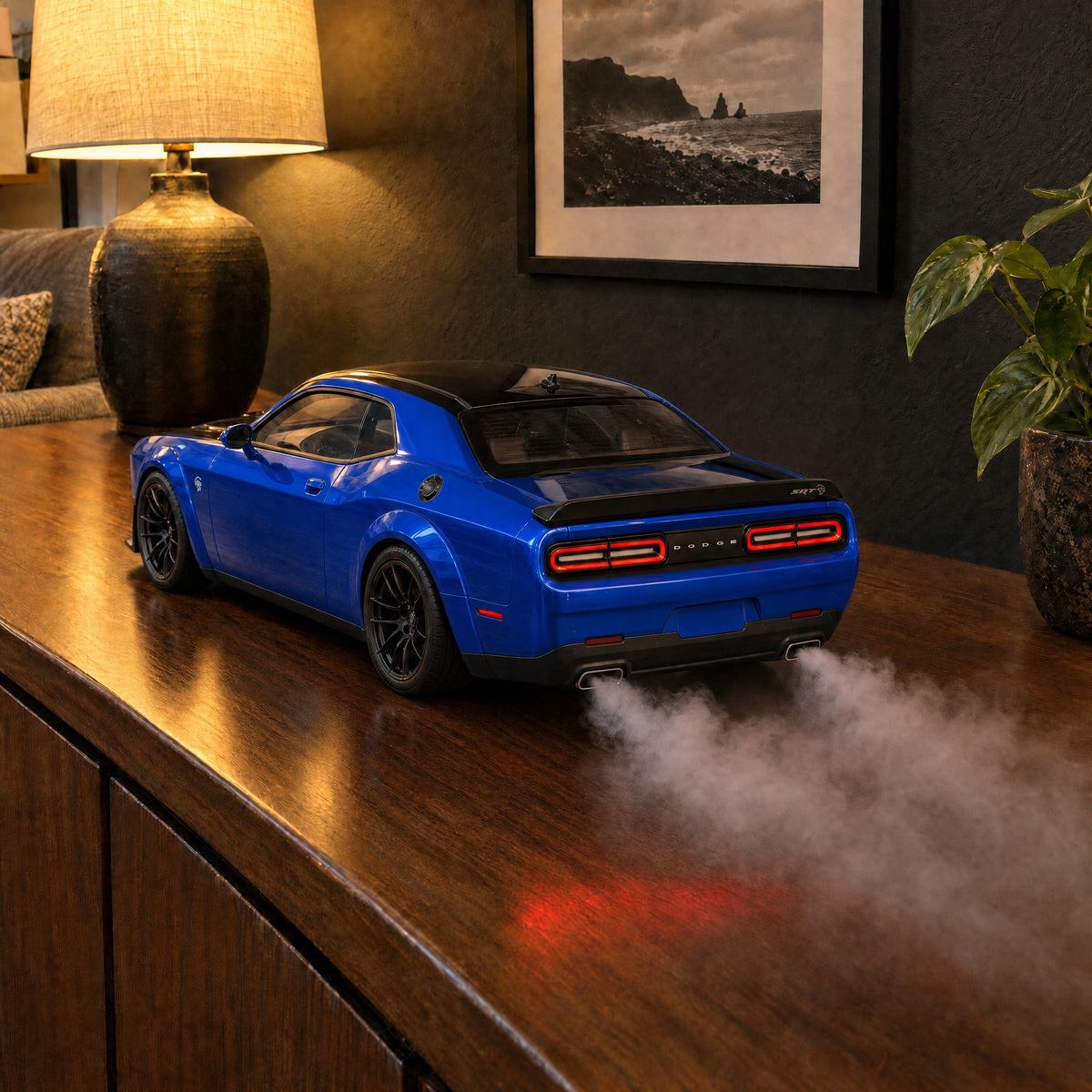 VaporDrive Car Mist Humidifier - Dodge Challenger / Blue