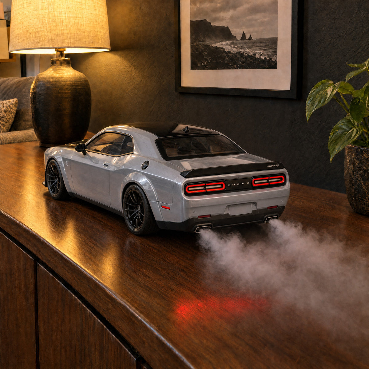 VaporDrive Car Mist Humidifier - Dodge Challenger / Gray