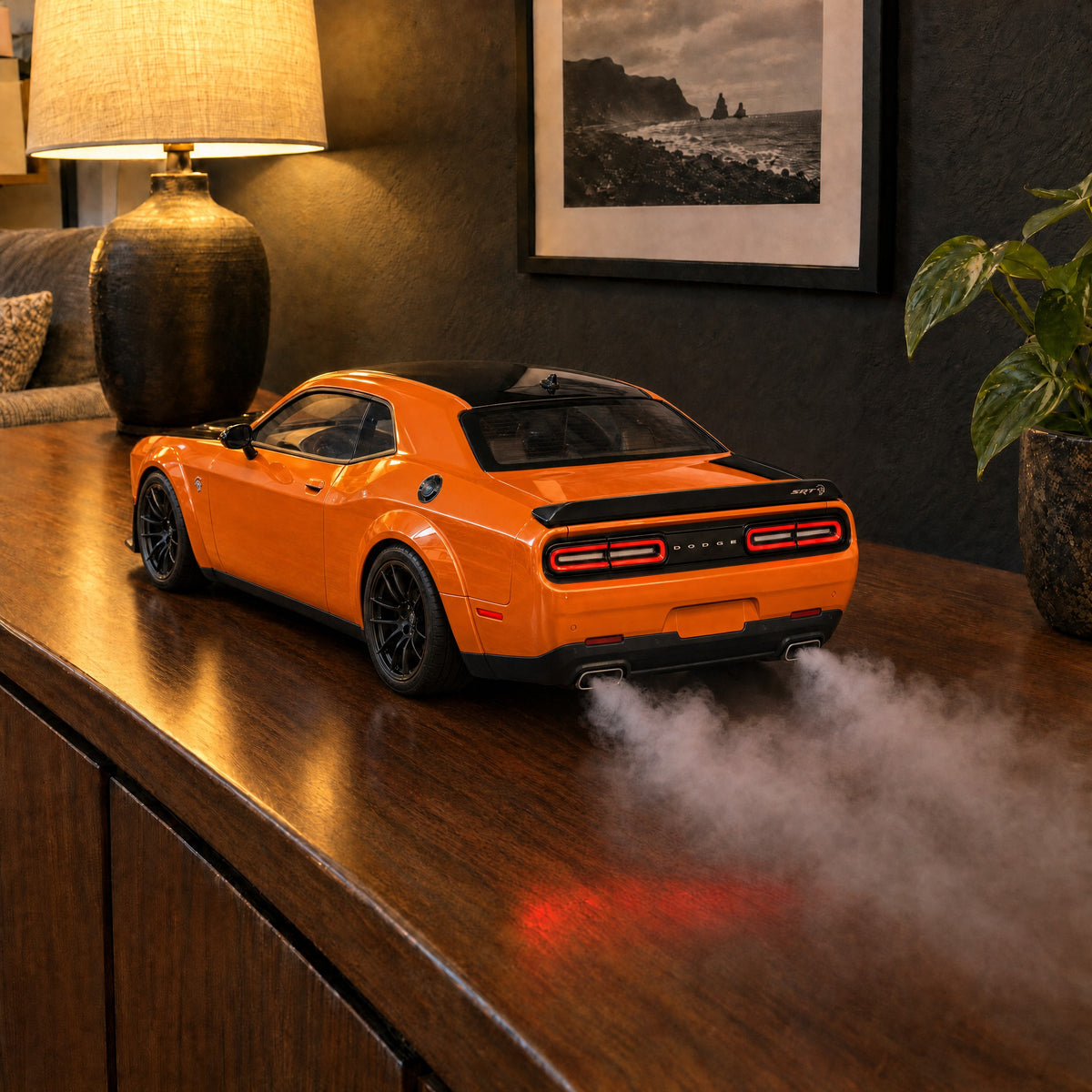 VaporDrive Car Mist Humidifier - Dodge Challenger / Orange