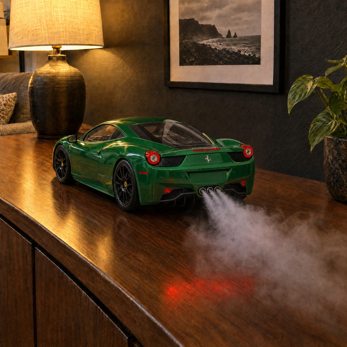 VaporDrive Car Mist Humidifier - Ferrari 458 Italia / Green