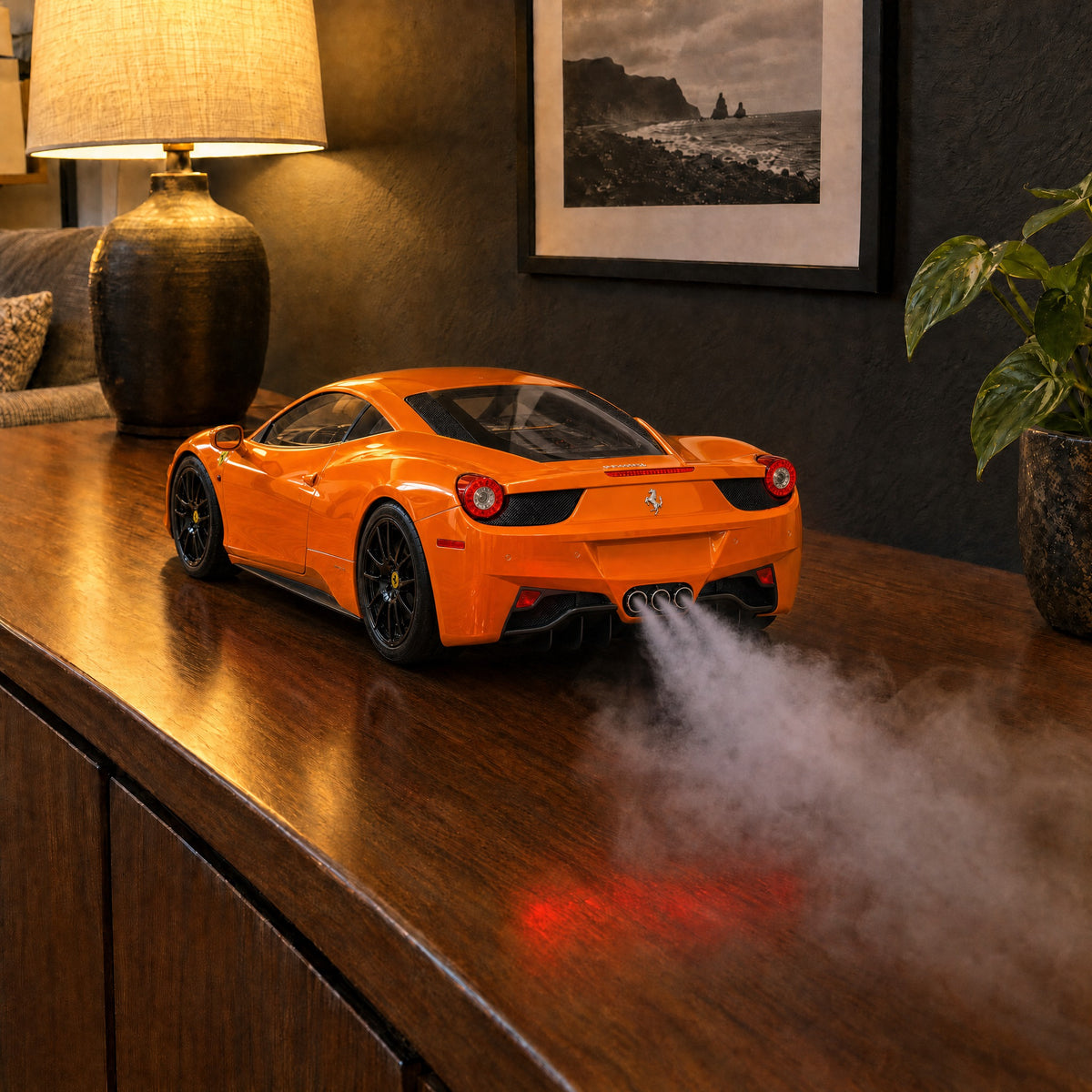 VaporDrive Car Mist Humidifier - Ferrari 458 Italia / Orange
