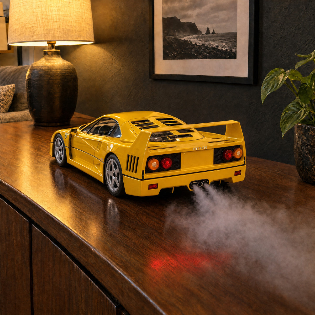 VaporDrive Car Mist Humidifier - Ferrari F40 / Yellow