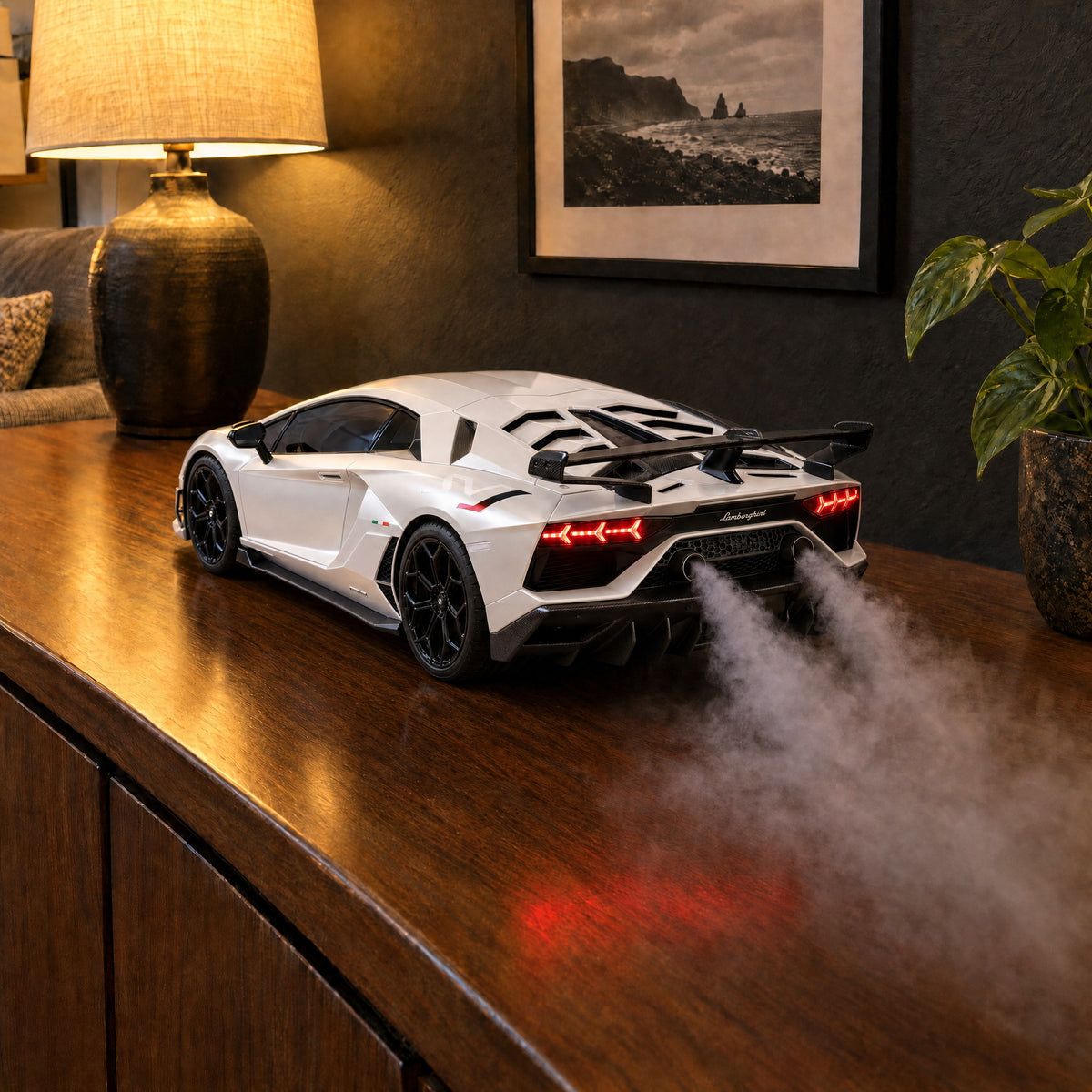 VaporDrive Car Mist Humidifier - Lamborghini / White