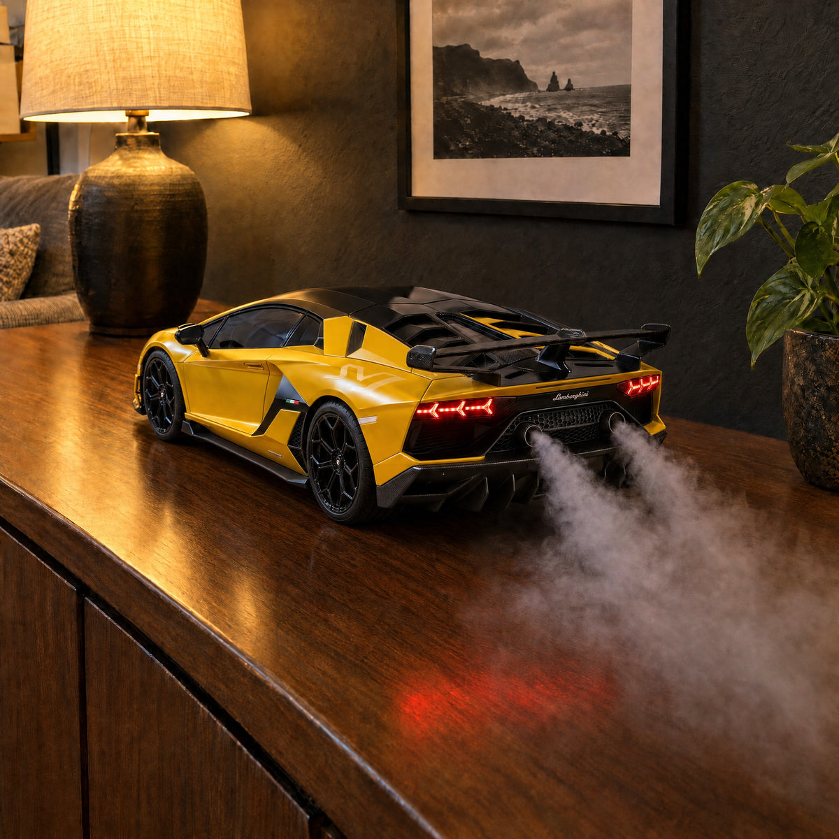 VaporDrive Car Mist Humidifier - Lamborghini / Yellow