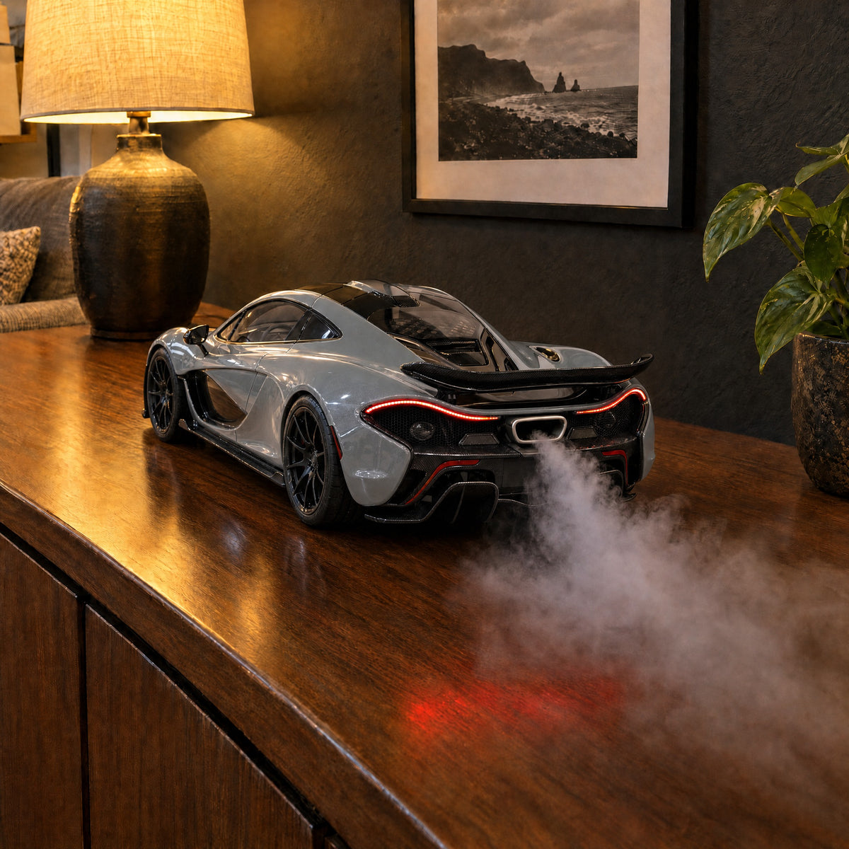 VaporDrive Car Mist Humidifier - Mclaren P1 / Gray