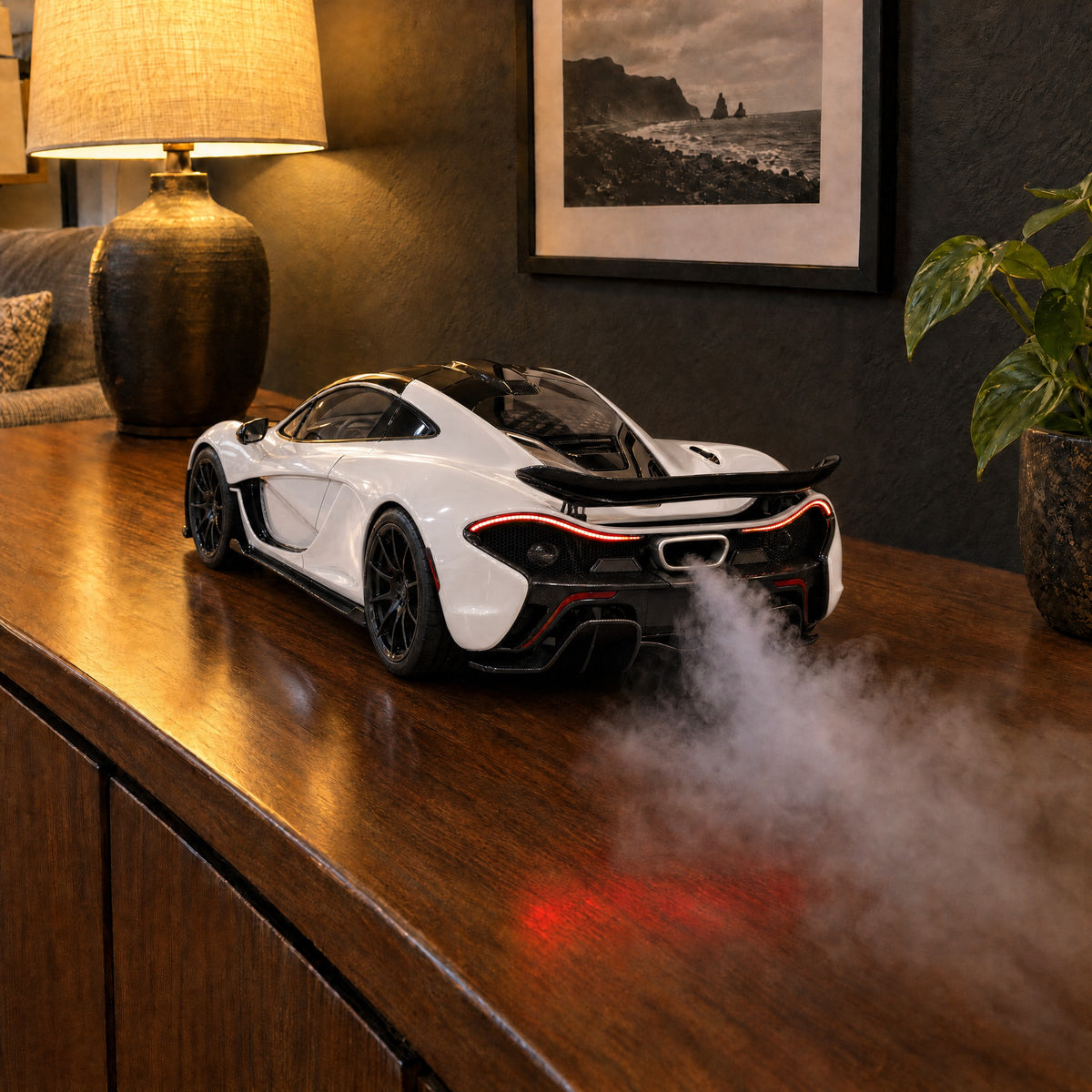 VaporDrive Car Mist Humidifier - Mclaren P1 / White