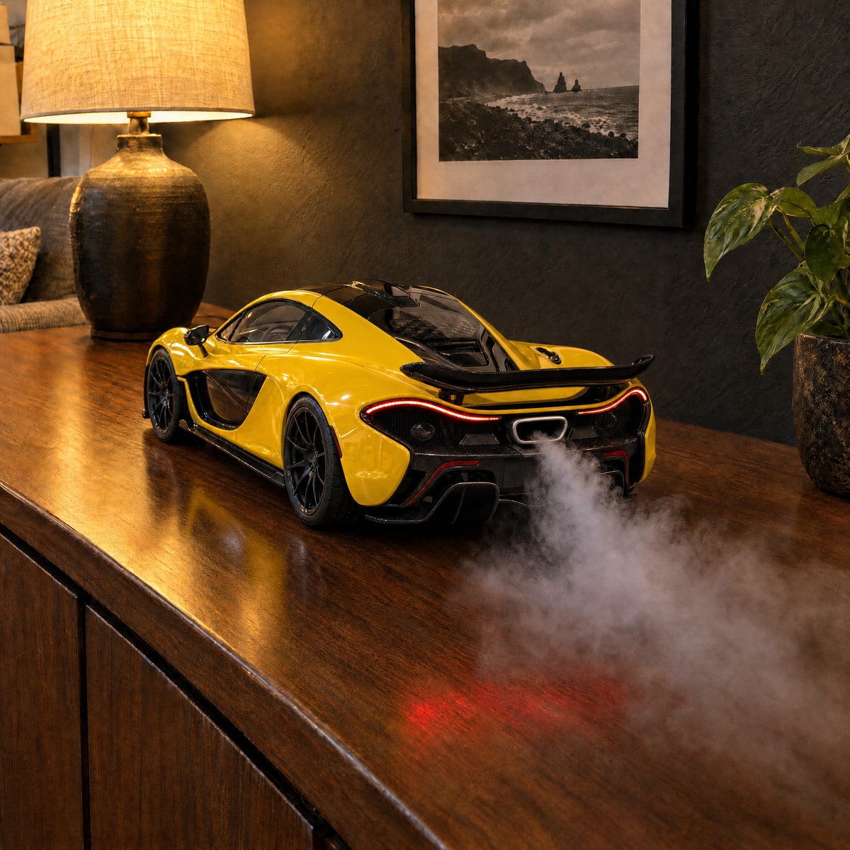 VaporDrive Car Mist Humidifier - Mclaren P1 / Yellow