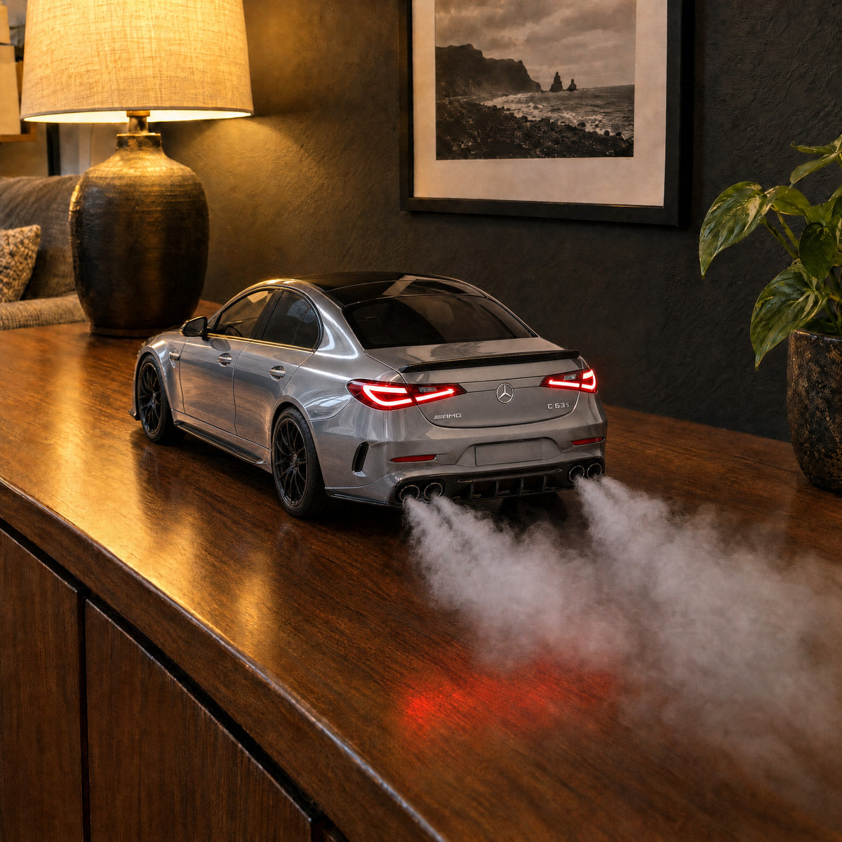 VaporDrive Car Mist Humidifier - Mercedes-AMG C63 S / Gray