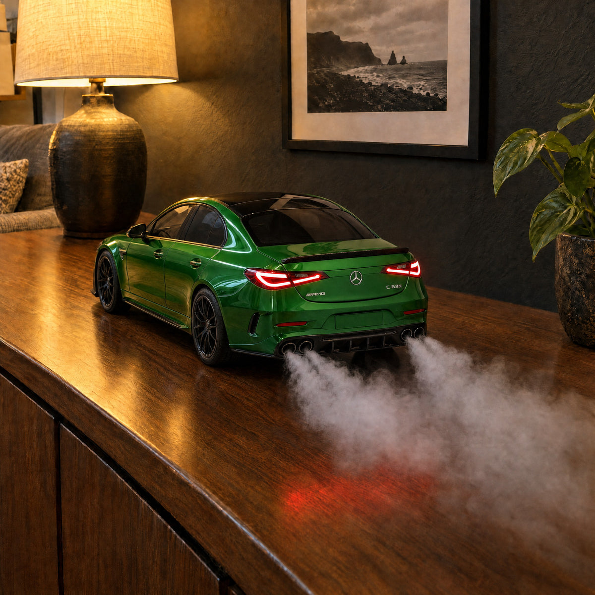 VaporDrive Car Mist Humidifier - Mercedes-AMG C63 S / Green