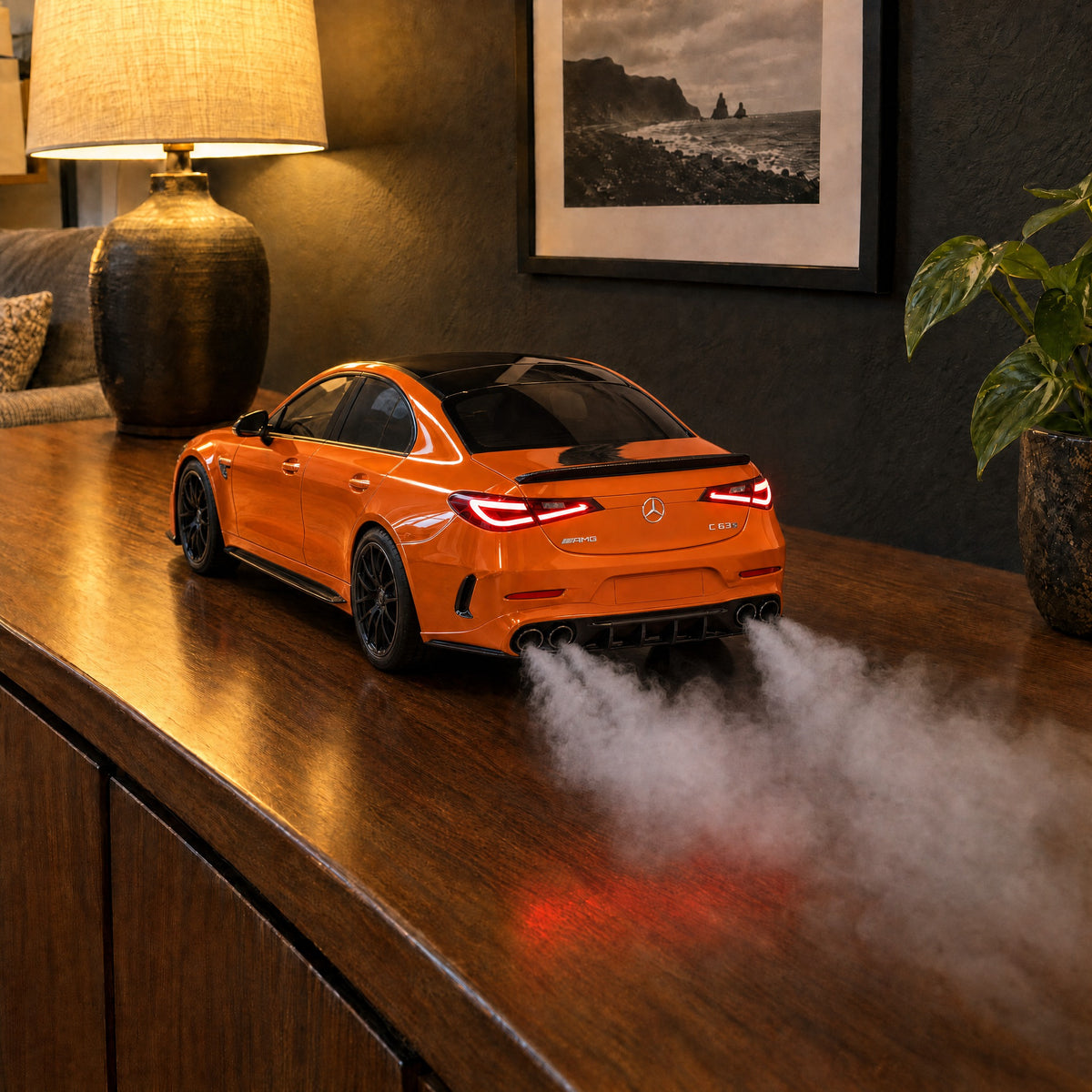 VaporDrive Car Mist Humidifier - Mercedes-AMG C63 S / Orange