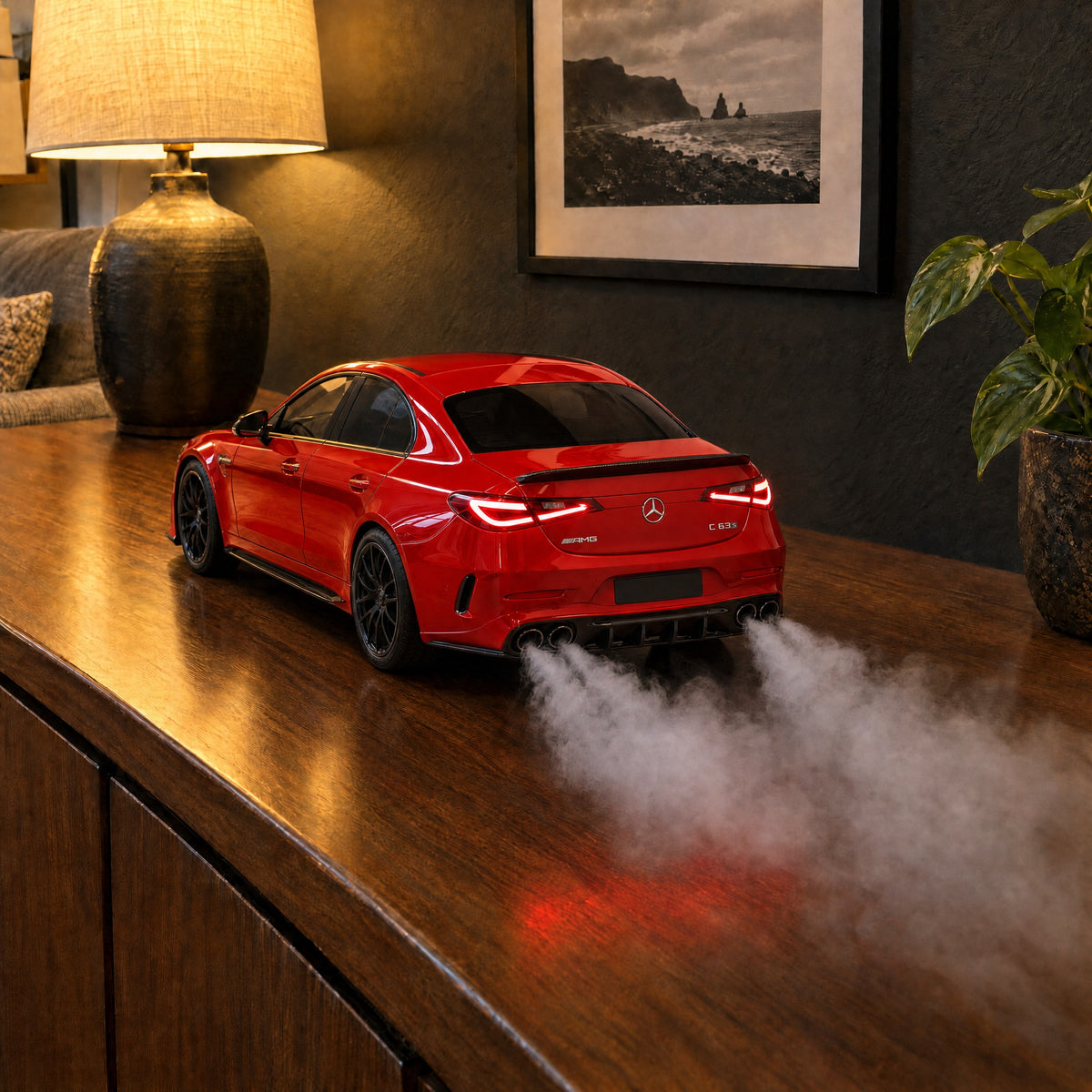 VaporDrive Car Mist Humidifier - Mercedes-AMG C63 S / Red