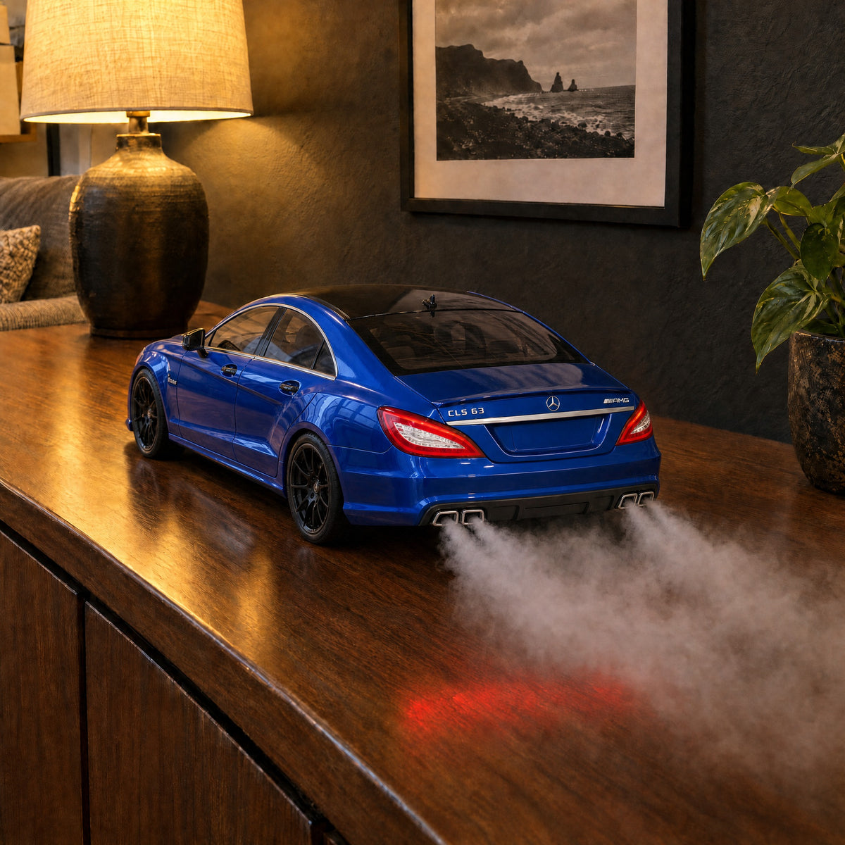 VaporDrive Car Mist Humidifier - Mercedes-AMG CLS 63 / Blue