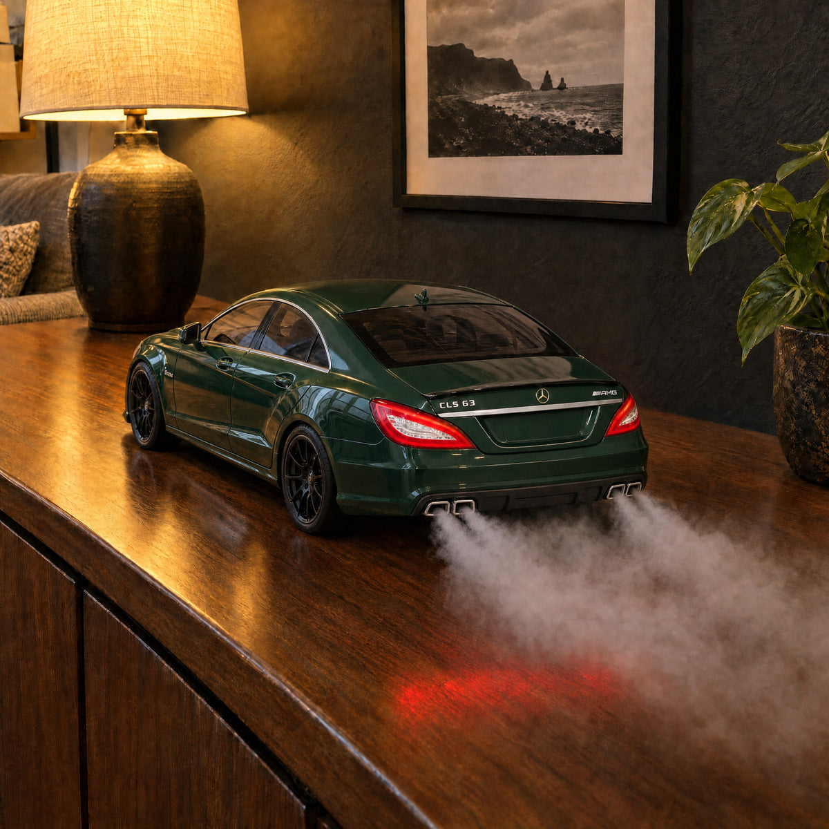 VaporDrive Car Mist Humidifier - Mercedes-AMG CLS 63 / Green