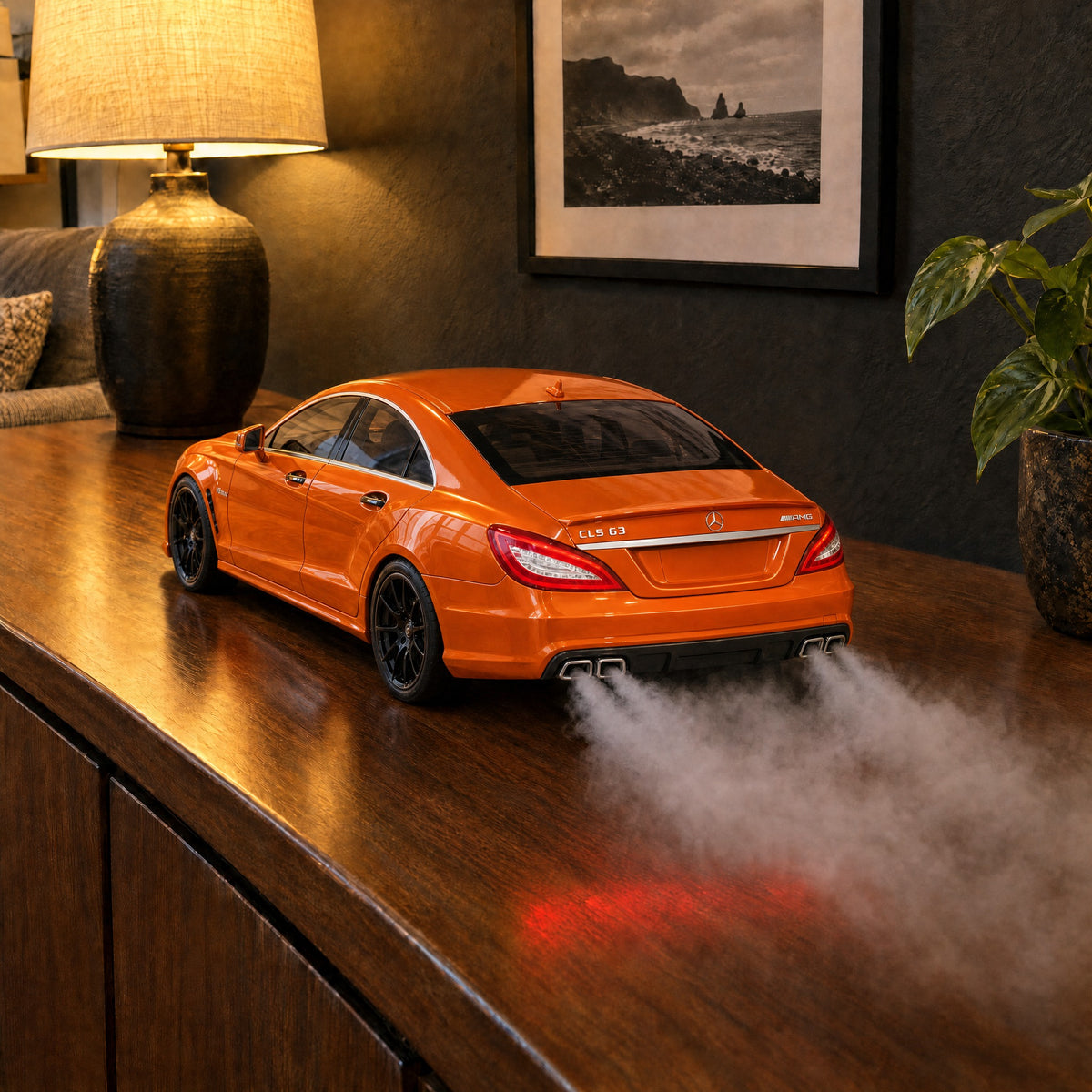 VaporDrive Car Mist Humidifier - Mercedes-AMG CLS 63 / Orange