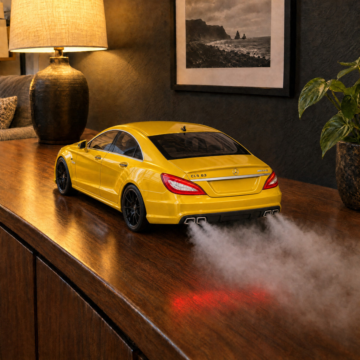 VaporDrive Car Mist Humidifier - Mercedes-AMG CLS 63 / Yellow