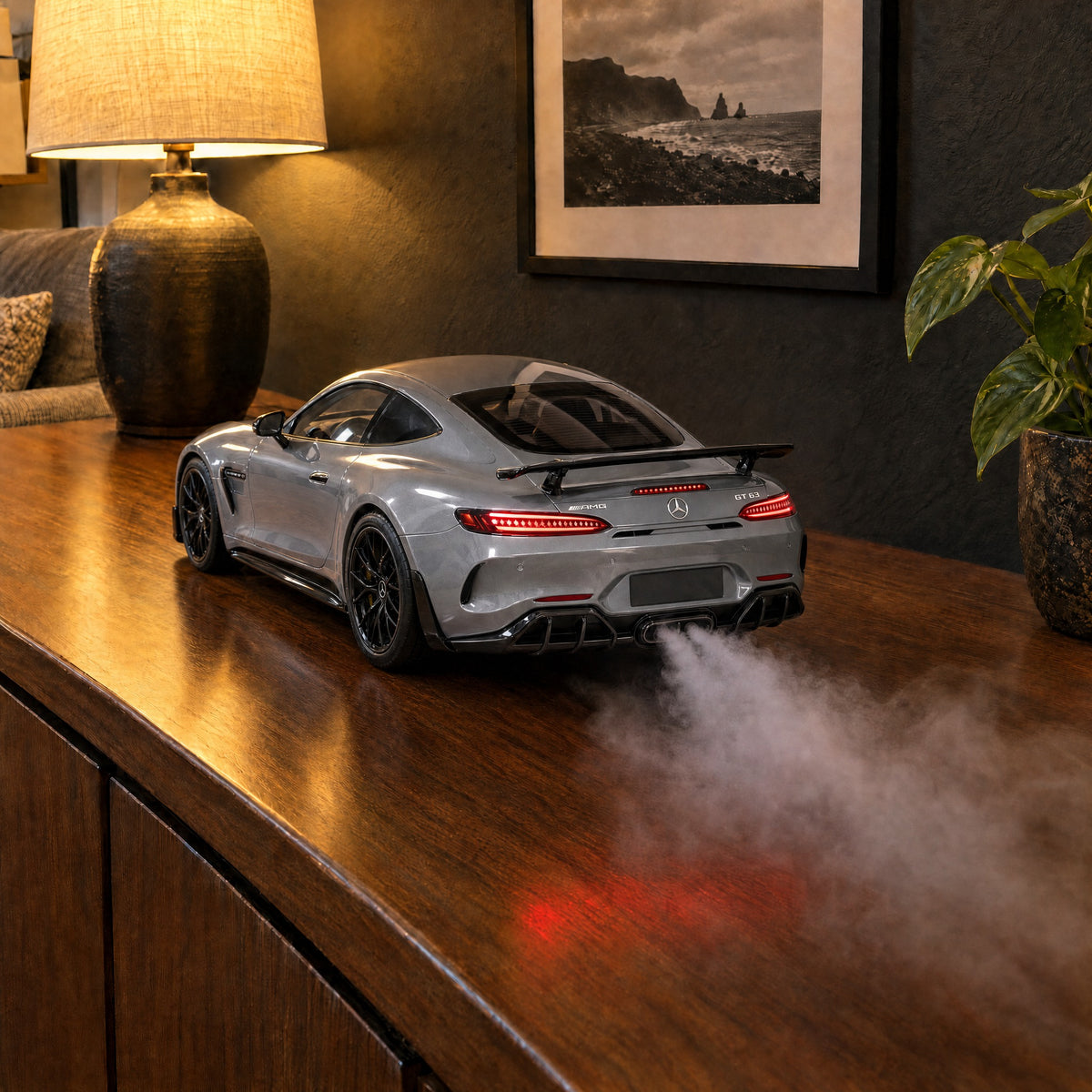 VaporDrive Car Mist Humidifier - Mercedes-AMG GT / Gray