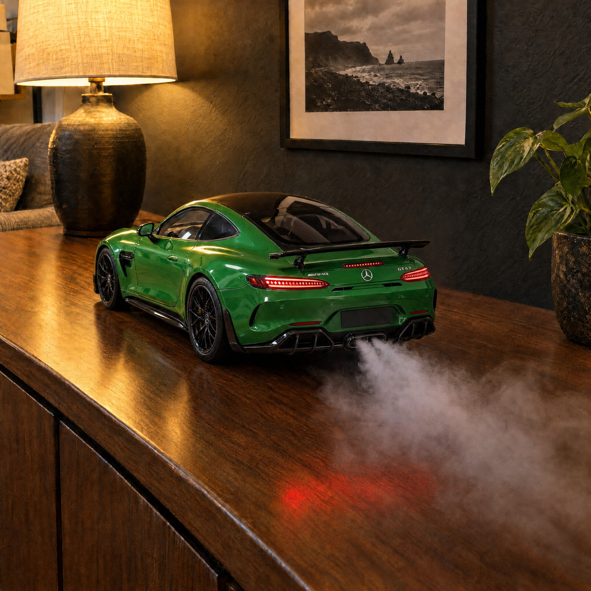 VaporDrive Car Mist Humidifier - Mercedes-AMG GT / Green
