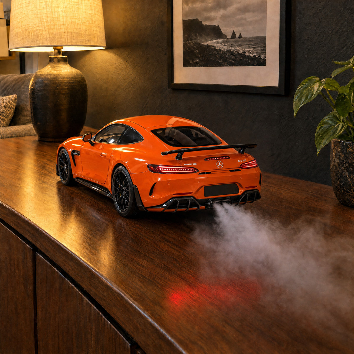 VaporDrive Car Mist Humidifier - Mercedes-AMG GT / Orange