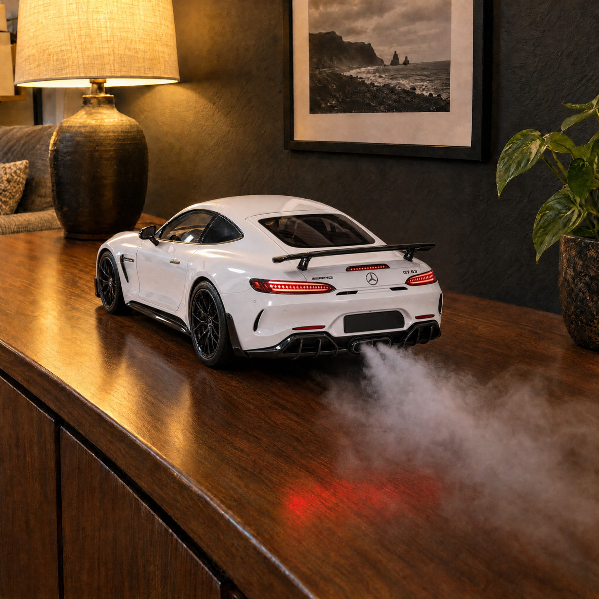 VaporDrive Car Mist Humidifier - Mercedes-AMG GT / White