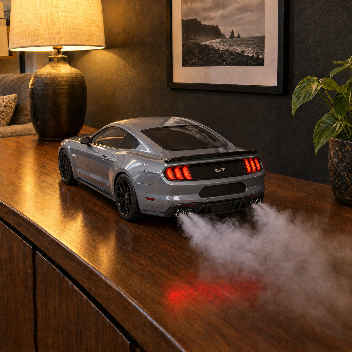 VaporDrive Car Mist Humidifier - Mustang GT / Gray