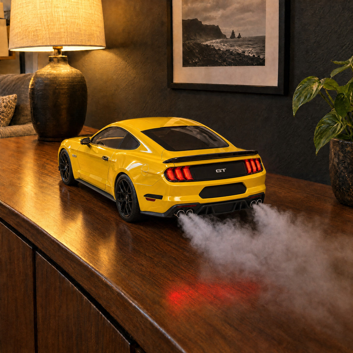 VaporDrive Car Mist Humidifier - Mustang GT / Yellow