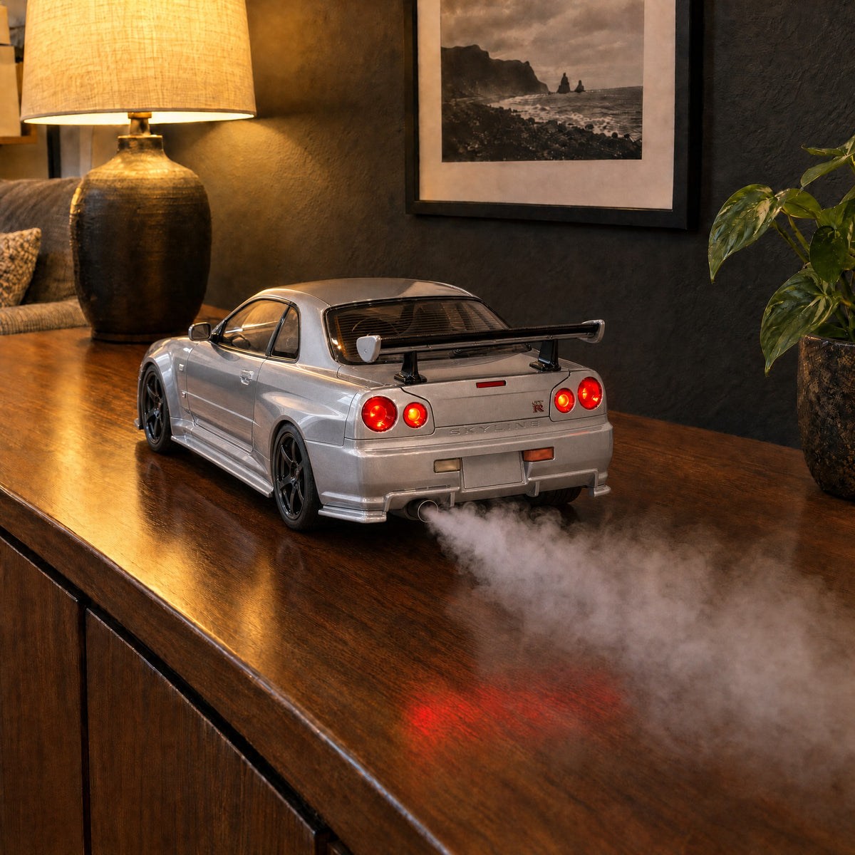 VaporDrive Car Mist Humidifier - Nissan GT-R R34 / Gray