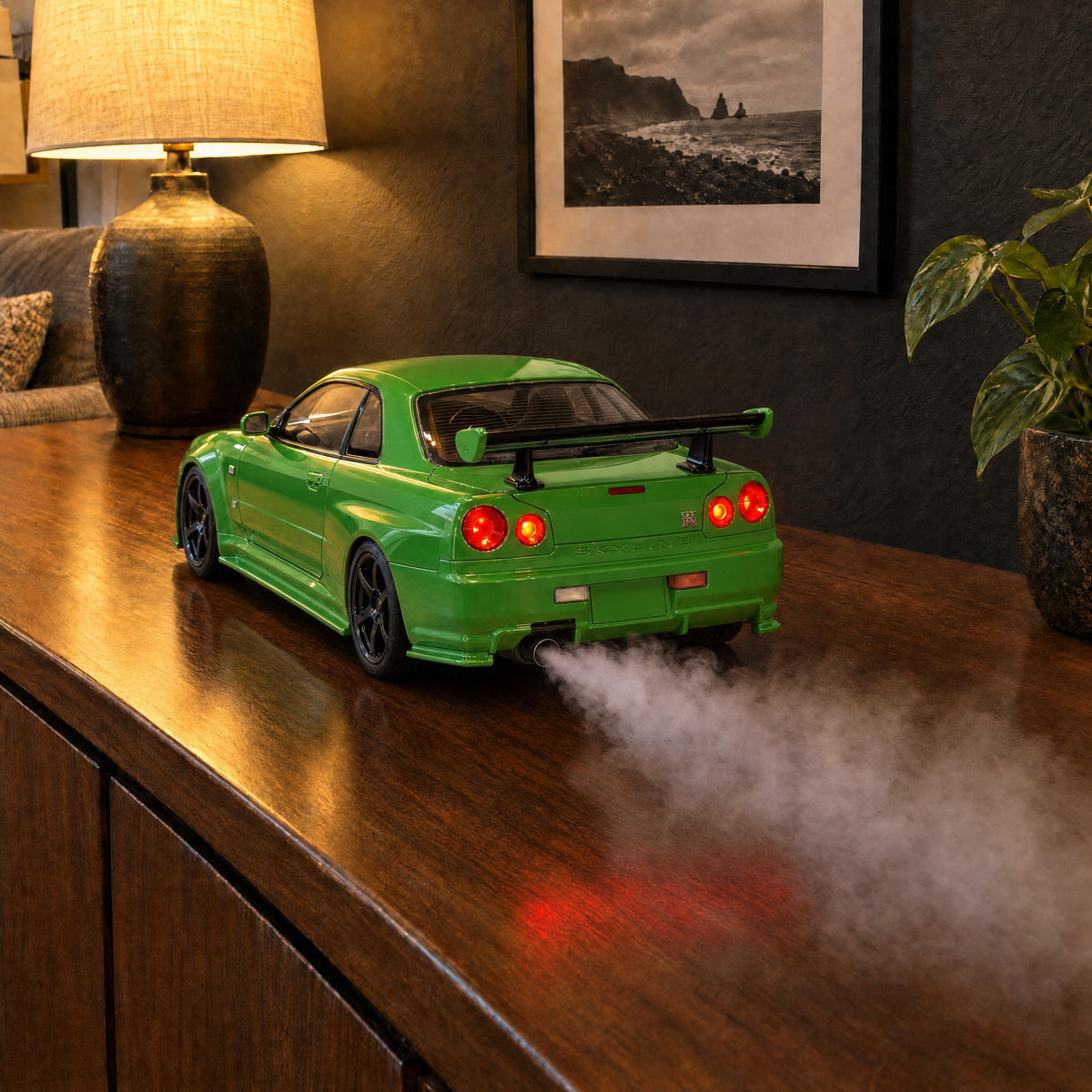 VaporDrive Car Mist Humidifier - Nissan GT-R R34 / Green