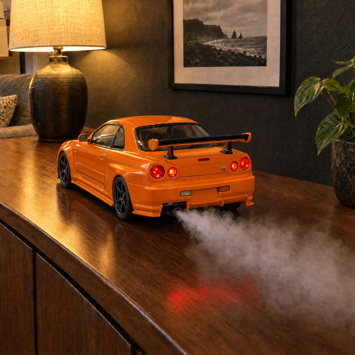 VaporDrive Car Mist Humidifier - Nissan GT-R R34 / Orange