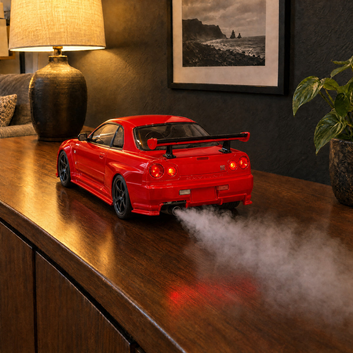 VaporDrive Car Mist Humidifier - Nissan GT-R R34 / Red