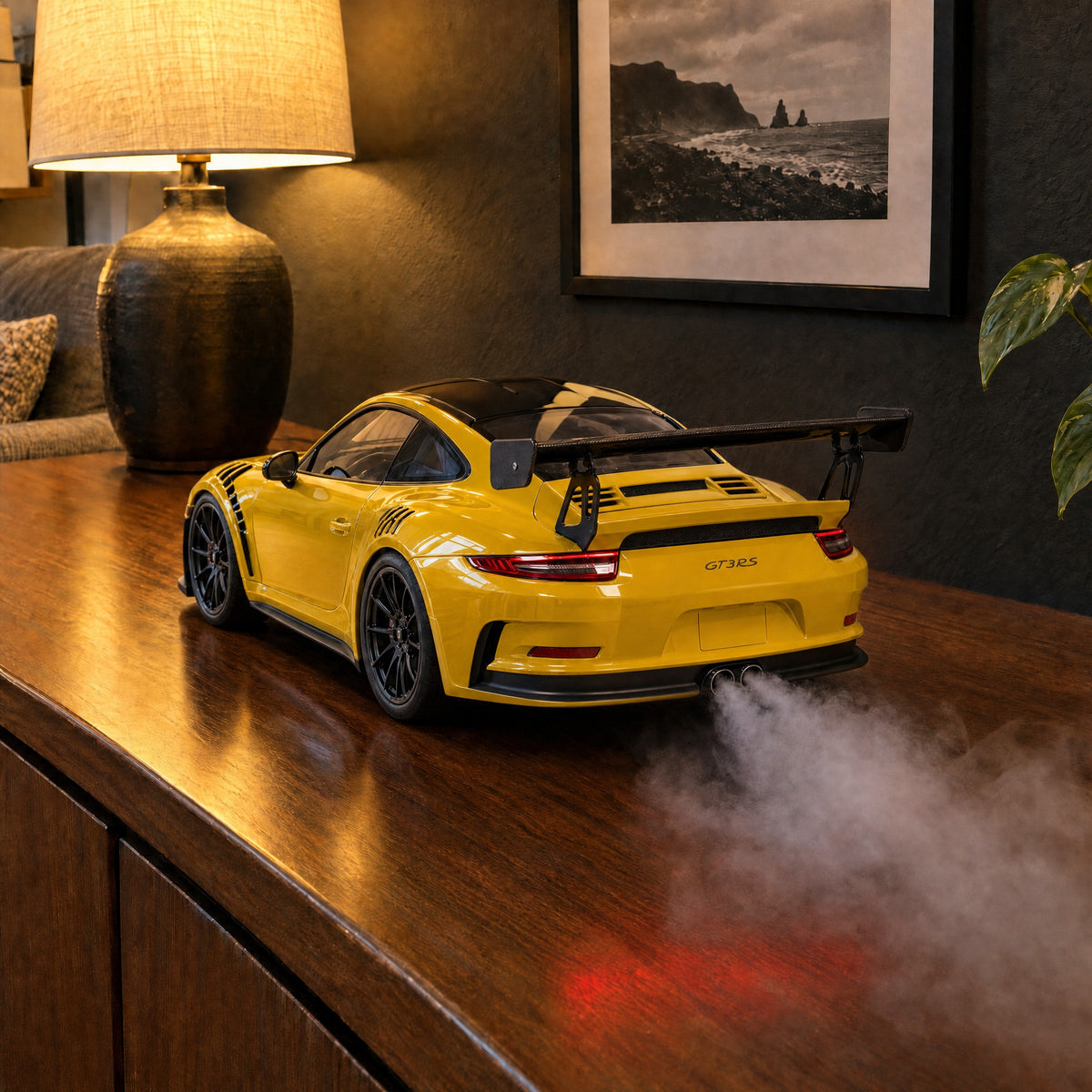 VaporDrive Car Mist Humidifier - Porsche 991 GT3RS / Yellow